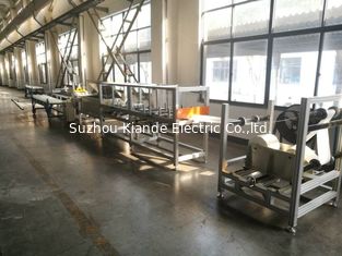 Automatic Mylar Film Wrapping Machine Bus Duct Insulation Machine 0.10mm 0.35mm