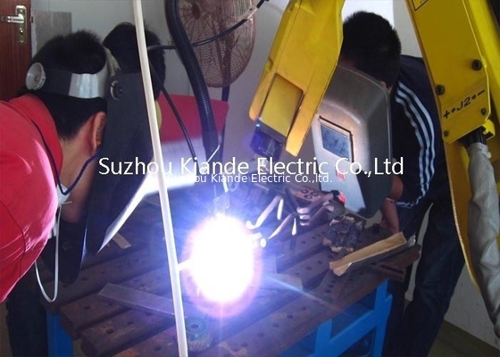 High Precision Automatic Robot Welding Machine Space Saving