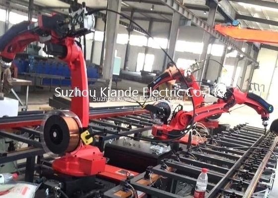 High Precision Automatic Robot Welding Machine Space Saving