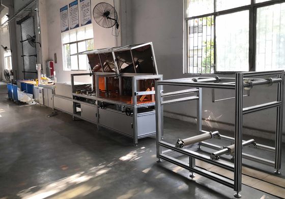 Automatic Mylar Film Wrapping Machine Bus Duct Insulation Machine 0.10mm 0.35mm