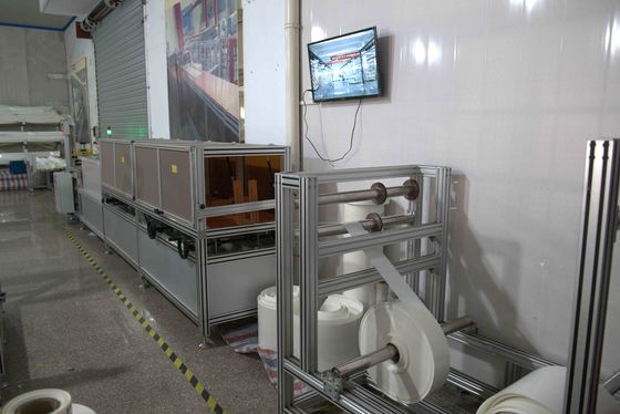 Automatic Mylar Film Wrapping Machine Bus Duct Insulation Machine 0.10mm 0.35mm