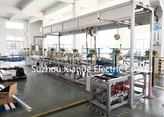 Automatic Reversal Busbar Assembly Line PLC Internet Connection